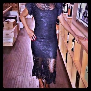 Black Lace Dress from ASOS